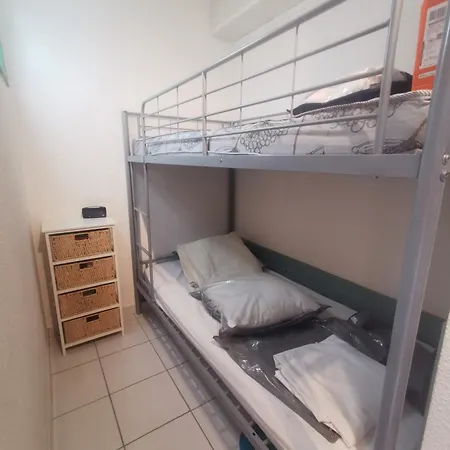 5039 - Cap D'agde Joli T3 Parking Piscine Clim Et Wifi Rez De Chaussee شقة *