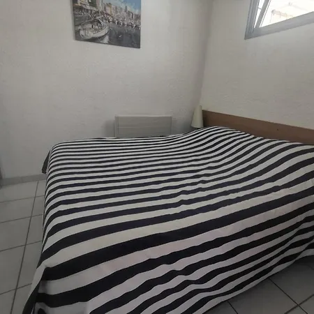 5039 - Cap D'agde Joli T3 Parking Piscine Clim Et Wifi Rez De Chaussee